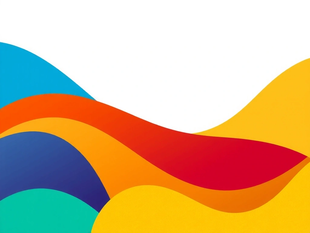 Image abstraite représentant la synergie des vitamines et des minéraux pour la santé, avec des formes organiques et des couleurs harmonieuses.